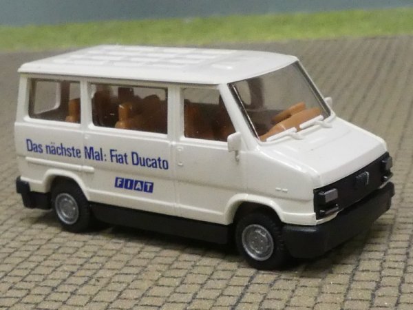 1/87 Busch Fiat Ducato weiß mit Aufschrift