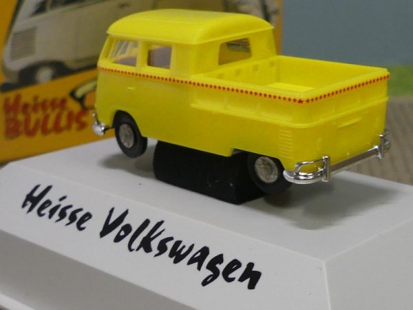 1/87 Brekina # 0862 VW T1 b DoKa Heisse Volkswagen gelb 32805