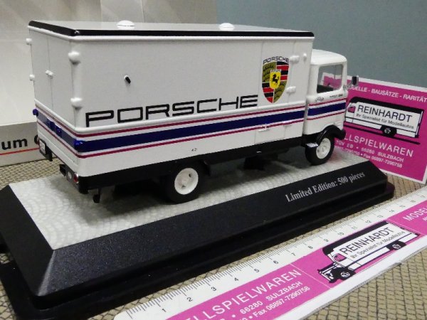 1/43 Premium Classixxs MB 608 Porsche Motorsport Koffer 12510