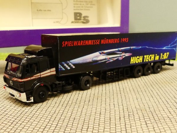 1/87 B&S MB SK B&S Nürnberg 1993 Koffer Sattelzug 400006