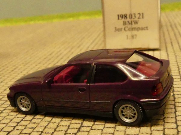 1/87 Wiking BMW 3er Compact violett 198 03