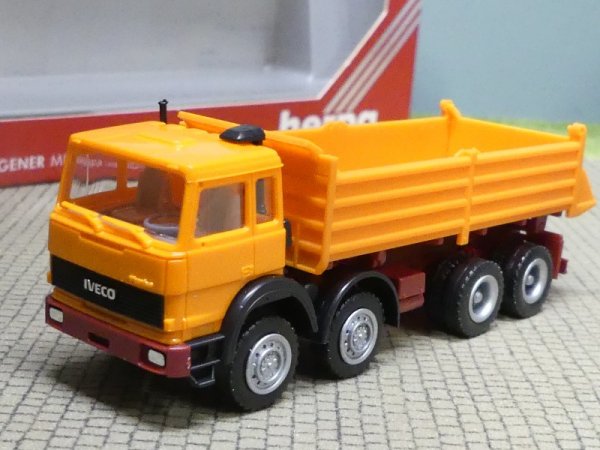 1/87 Herpa Iveco Kipper 4achs orange 858006