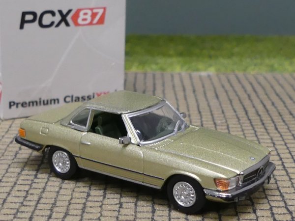 1/87 PCX Mercedes SL (R107) hellgrün metallic 870482
