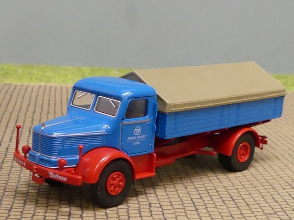 1/87 Brekina Krupp Mustang blau Spitzplane Meisterserie 7705
