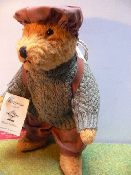 Bing Teddy Wanderer ca.26 cm m.Rucksack Made i.Germany