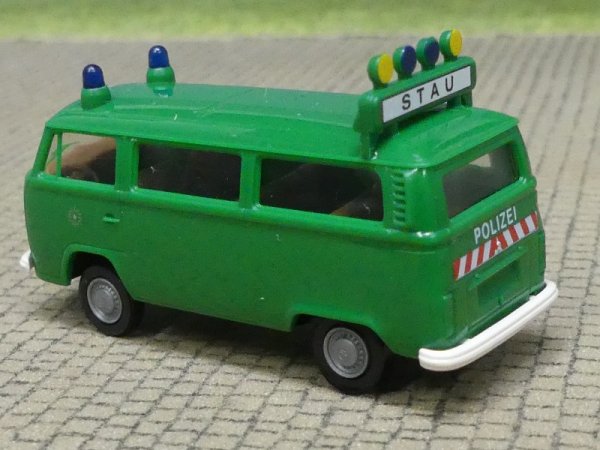 1/87 Brekina VW T2 Polizei Stau, Bus 33085