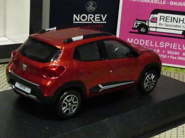 1/43 Norev Dacia Spring Comfort 2022 goji red 509061