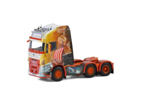 1/50 WSI Volvo FH4 Globetrotter XL Twin Steer 3-Achs ZM Floro 01-2593