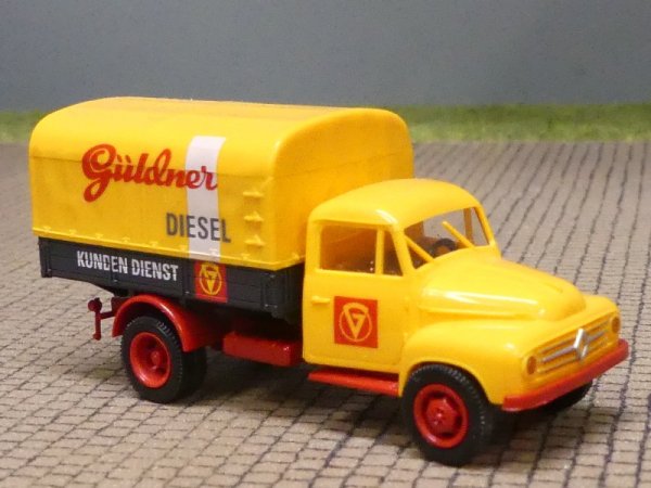 1/87 Brekina Borgward B1500 Güldner Pritsche/Plane