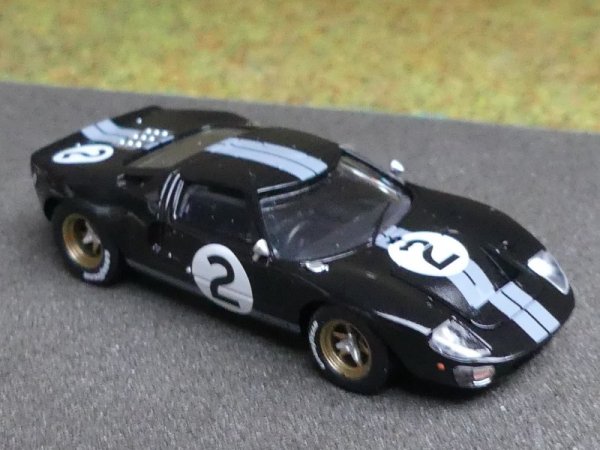 1/87 Brekina Ford GT 40 schwarz, Le Mans #2 McLaren/C.Amon1966, 18555