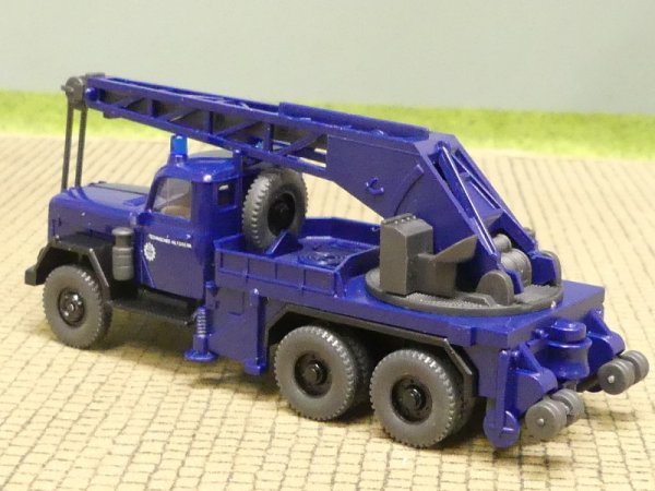 1/87 Wiking Magirus Deutz THW KW 15 Kranwagen 694