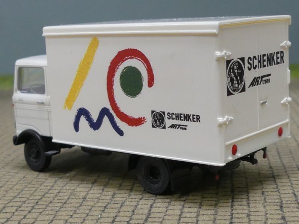 1/87 Brekina MB LP 608 Schenker Arttrans Koffer 48542