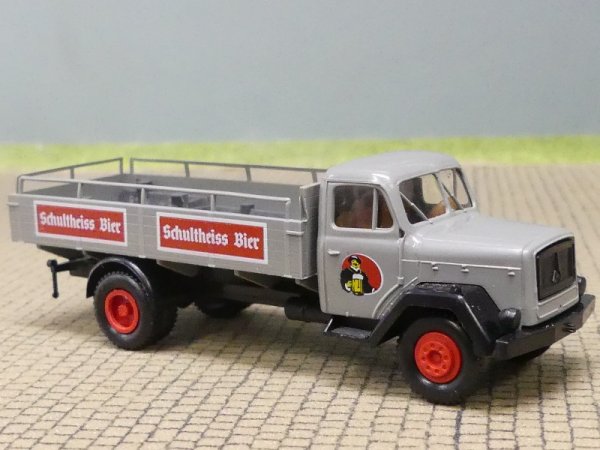 1/87 Brekina Magirus 125 Schultheiss Bier Pritsche