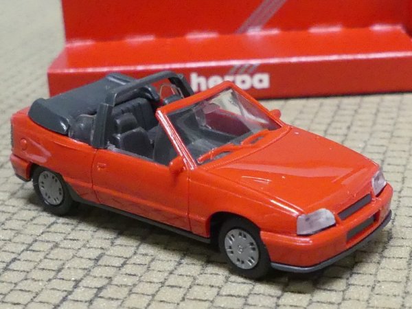 1/87 Herpa Opel Kadett Cabrio rot
