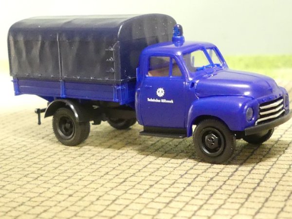 1/87 Brekina Opel Blitz THW, Pritsche/Plane Sonderpreis!!!