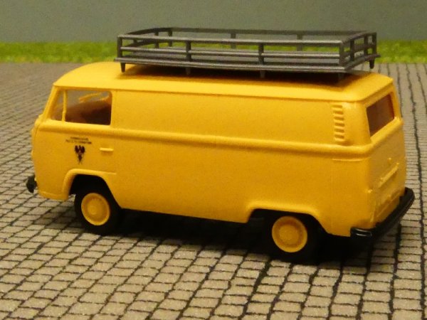 1/87 Brekina VW T2 Kasten mit Dachgepäckträger Post Österreich aus Set