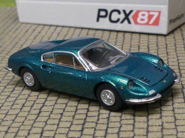 1/87 PCX Ferrari Dino GT metallic green 870635