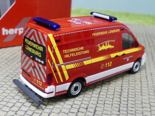 1/87 Herpa MAN TGE Kasten HD Feuerwehr Lüneburg 097093
