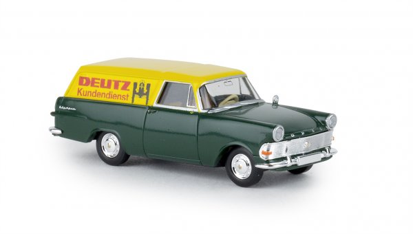 1/87 Brekina Opel Rekord P2 Kasten Deutz Traktoren Kundendienst 20184
