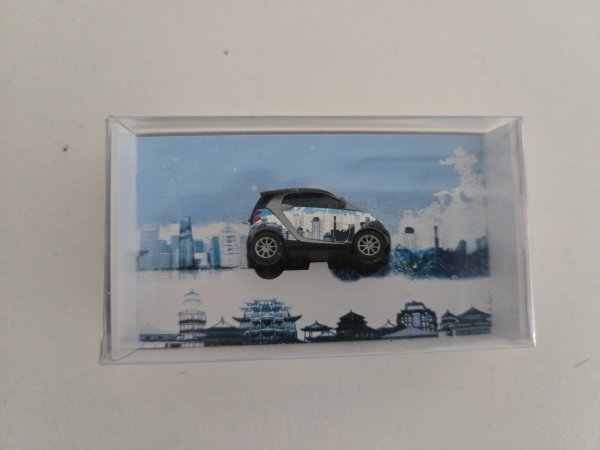 1/87 Busch Smart Fortwo 97 Puzzlesmart skyline 46119