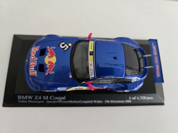 1/43 Minichamps BMW Z4 M Coupe #5 Britcar 2006 400 062707