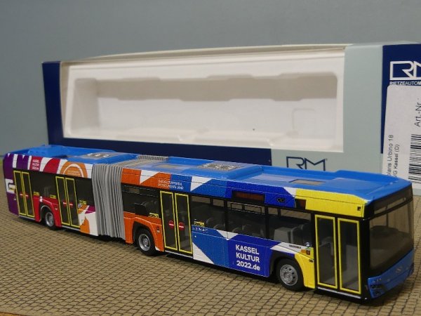 1/87 Rietze Solaris Urbino 18´19 KVG Kassel Kultur 2022 77507