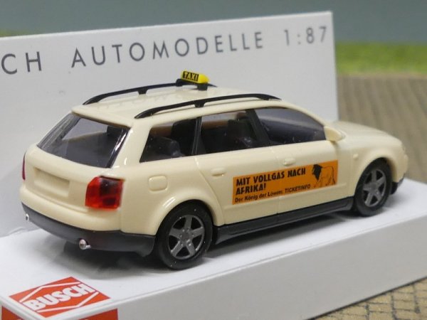1/87 Busch Audi A4 Avant Taxi 49254