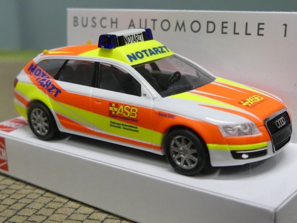1/87 Busch Audi A6 Avant ASB Notarzt 49660