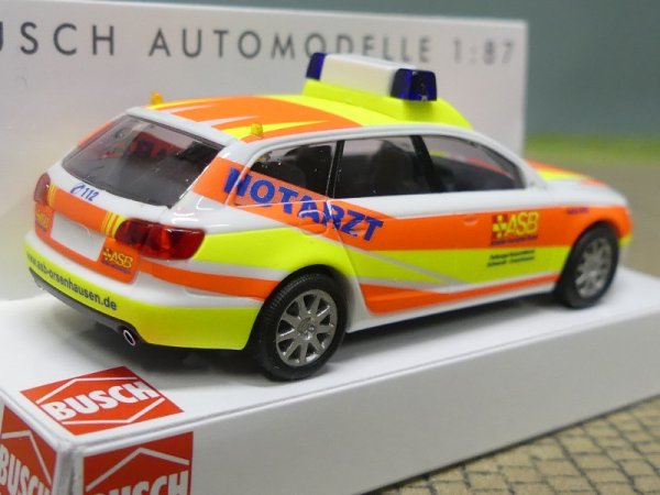 1/87 Busch Audi A6 Avant ASB Notarzt 49660