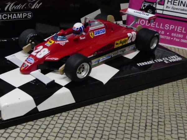 1/43 Minichamps Ferrari 126 C2 PIRONI 1982 430 820028