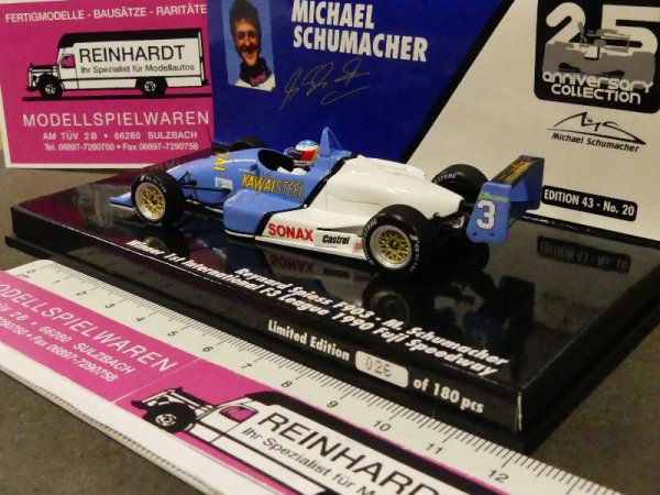 1/43 Minichamps Reynard Spiess F3 M. Schumacher 1990 Edition 20