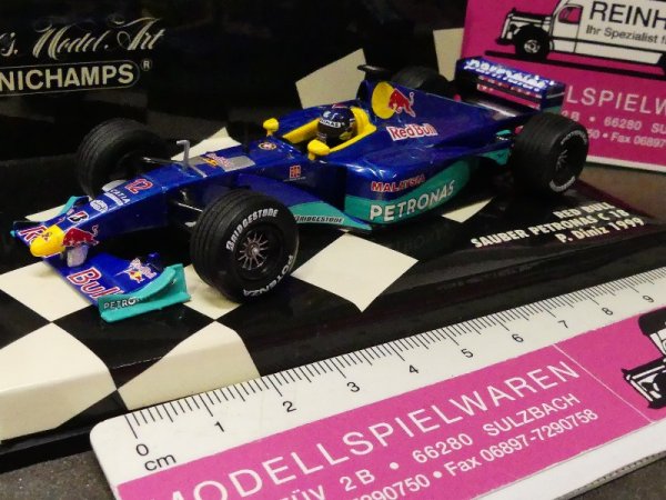 1/43 Minichamps Sauber Petronas C18 RED BULL P. Diniz 1999