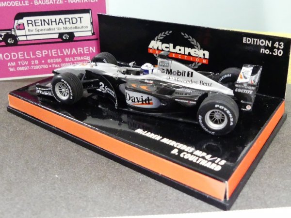 1/43 Minichamps McLaren Mercedes MP4/15 D. Coulthard 530 004302
