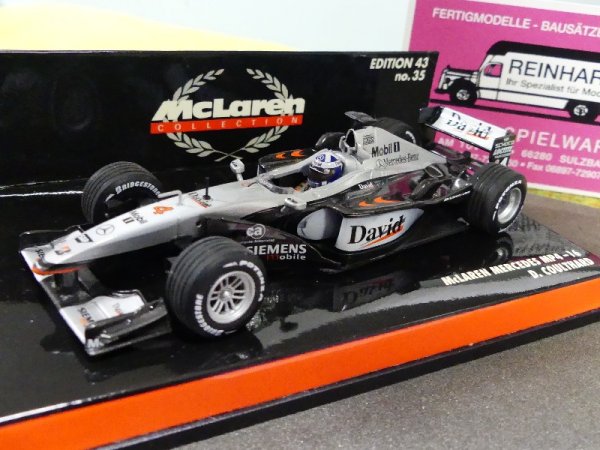 1/43 Minichamps McLaren Mercedes MP4-16 D. Coulthard 530 014304