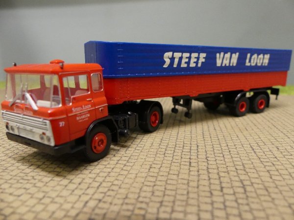 1/87 Brekina DAF FT 2600 Steef v. Loon Planensattelzug 85281