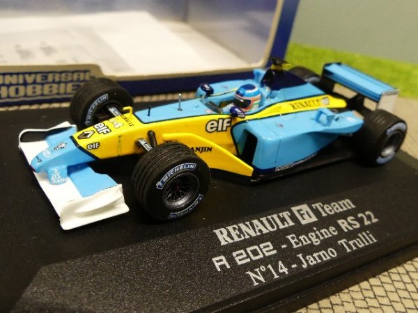 1/43 UH Renault F1 RS 22 J. Trulli 2187