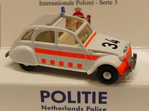1/87 Wiking Citroen 2 CV Politie NL 0809 52 Sondermodell Reinhardt