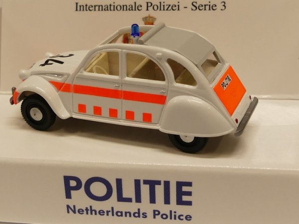1/87 Wiking Citroen 2 CV Politie NL 0809 52 Sondermodell Reinhardt