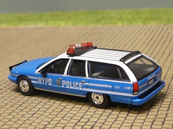 1/87 PCX Chevrolet Caprice Station Wagon NYPD Police 870452