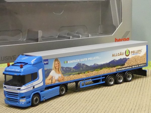 1/87 Herpa Scania R‘13 HL Hubert Schmid Schubboden-SZ 925372