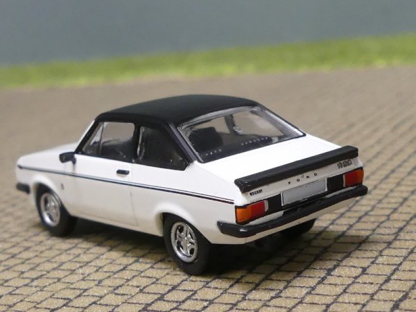 1/87 PCX Ford Escort MK II RS 2000 weiss/matt schwarz 870722