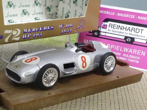 1/43 Brumm Mercedes W 196 HP 295 1954 #8 r72