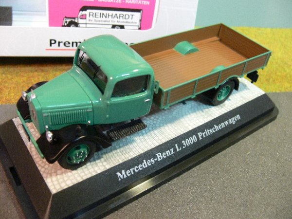 1/43 Premium Classixxs MB L 3000 Pritschenwagen grün 12651