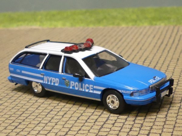 1/87 PCX Chevrolet Caprice Station Wagon NYPD Police 870452