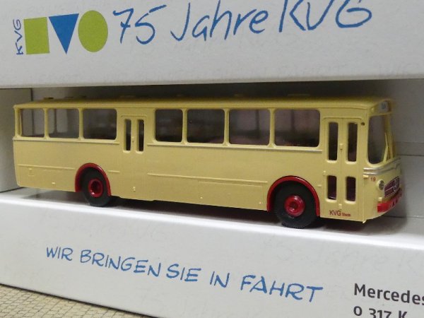 1/87 Brekina MB O 317 KVG Stade 75 Jahre