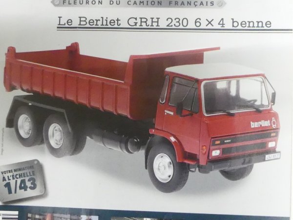 1/43 Ixo Berliet GRH 230 3Achs Kipper Berliet 96
