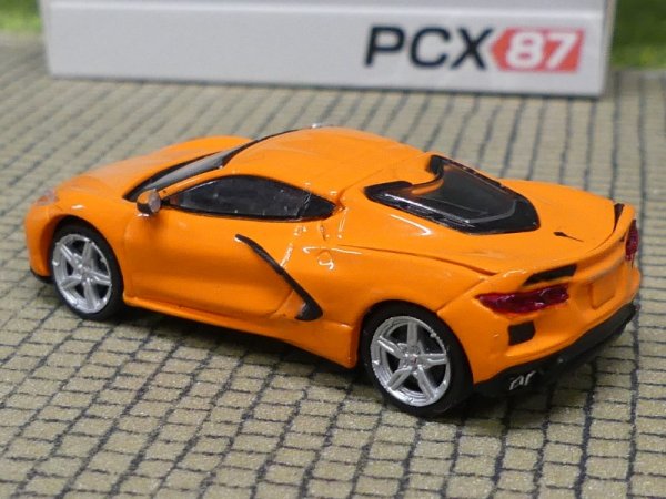 1/87 PCX Chevrolet Corvette (C8) Stingray orange 870675