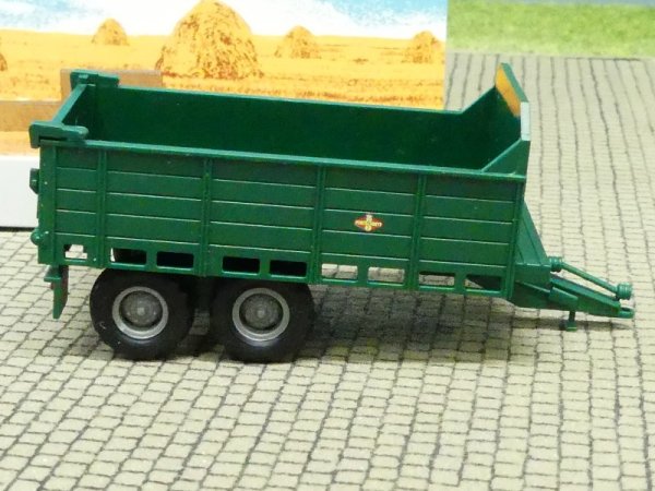 1/87 Busch Fortschritt T088 Anhänger mit Klappe grün 53801