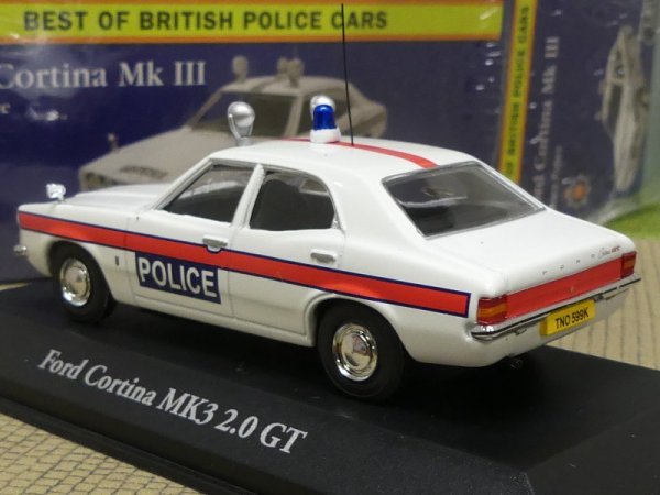 1/43 Atlas Ford Cortina MK III Police GB