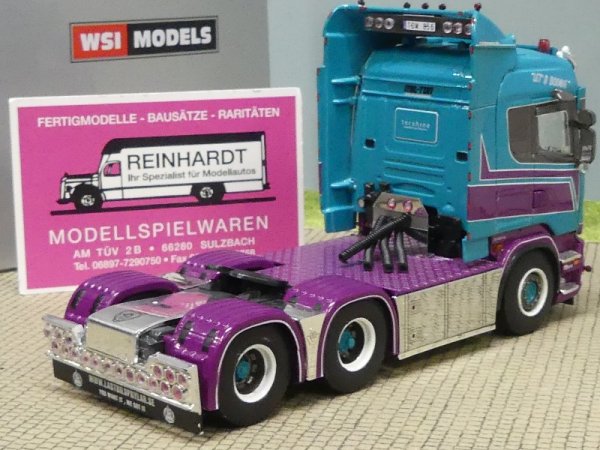 1/50 WSI Scania Streamline Highline 6X2 3-Achs Zugmaschine Mil-Ton 01-3273